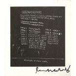 JEAN-MICHEL BASQUIAT - Discography I - Offset lithograph