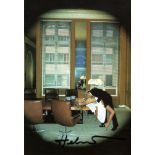 HELMUT NEWTON - Office Love, Paris - Original vintage color photolithograph