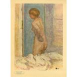 PIERRE BONNARD - Nu - Original color collotype