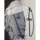 ANDY WARHOL - Albert Einstein - Color offset lithograph