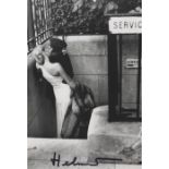 HELMUT NEWTON - Maitresse et chauffeur, Paris - Original photolithograph
