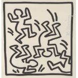 KEITH HARING - Rumble - Lithograph
