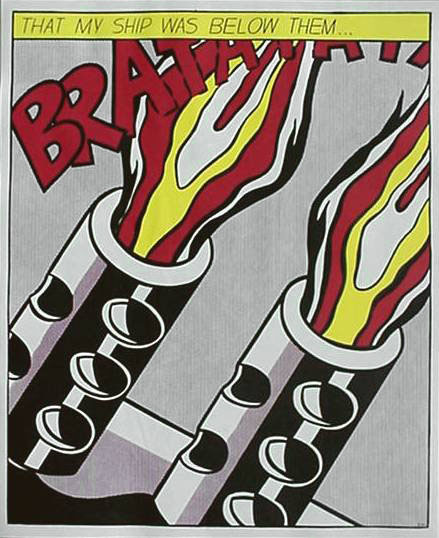 ROY LICHTENSTEIN - As I Opened Fire [later edition] - Offset lithographs - Image 3 of 3