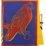 ANDY WARHOL - Puerto Rican Parrot - Color offset lithograph