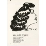 CLAES OLDENBURG - All Kinds of Love - Original lithograph