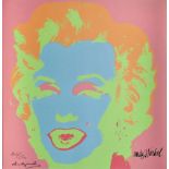 ANDY WARHOL [d'apres] - Marilyn #09 - Color lithograph