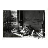 HELMUT NEWTON - Mannequins Reclining - Original vintage photolithograph