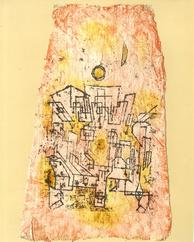 PAUL KLEE - Arabian City ["Arabische Stadt"] - Original color lithograph
