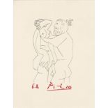 PABLO PICASSO [d'apres] - October 8, 1964 #12 - Original silkscreen & lithograph