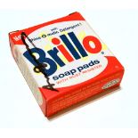 ANDY WARHOL - Brillo Box #1 - Color inks on stiff paperboard