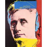 ANDY WARHOL - Louis Brandeis - Color offset lithograph