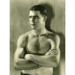 GEORGE HOYNINGEN-HUENE - The Boxer, William Lawrence "Young" Stribling, Jr - Original vintage pho...