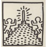 KEITH HARING - Pinnacle - Lithograph