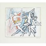 HERMAN KRIKHAAR - La Danse - Original color offset lithograph