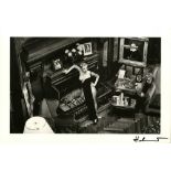 HELMUT NEWTON - Roselyne at Arcangues - Original vintage photolithograph