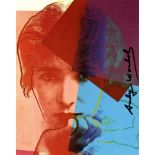 ANDY WARHOL - Sarah Bernhardt - Color offset lithograph