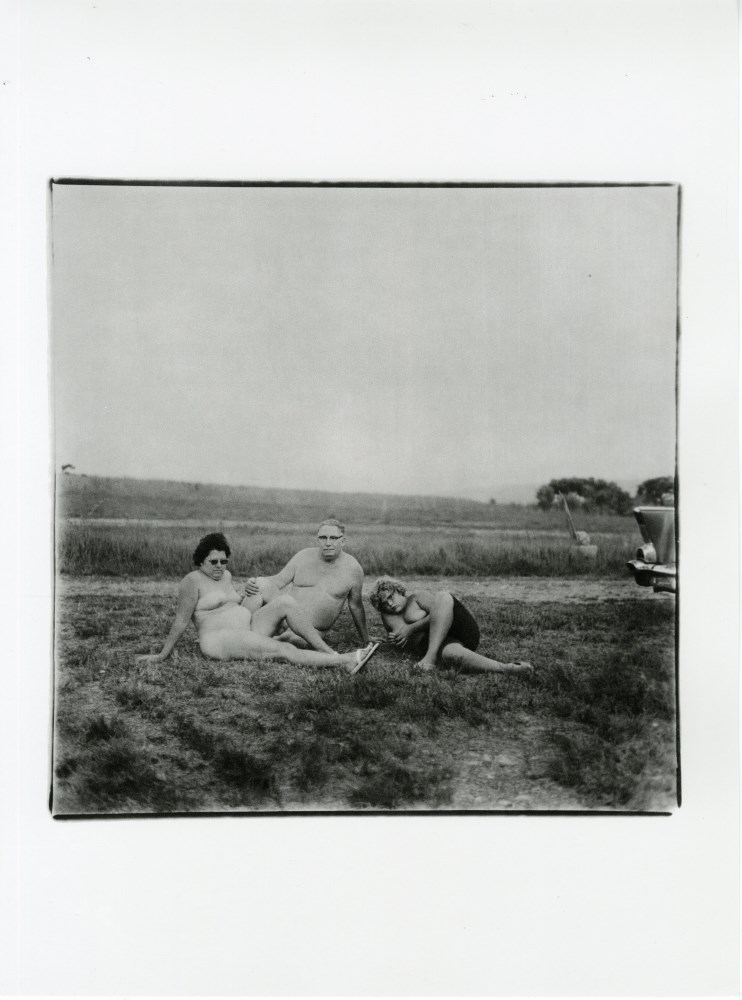 DIANE ARBUS - A Family One Evening in a Nudist Camp, Pennsylvania - Original photogravure