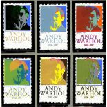 ANDY WARHOL & MICHEL HOSSZU - Homage to Warhol - Original color screenprints