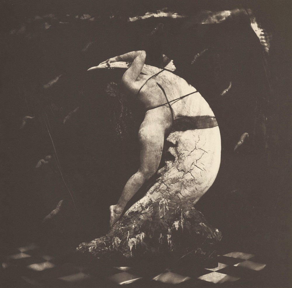JOEL-PETER WITKIN - Woman on the Moon - Original vintage photogravure