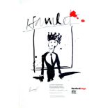 JEAN-MICHEL BASQUIAT - Hamlet - Color lithograph