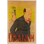 ADRIEN BARRERE - Dranem/Ambassadeurs - Original vintage color lithograph