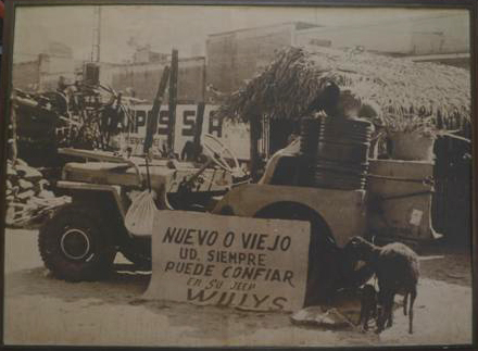 HUGO BREHME - Willys Jeep - Super grand mammoth vintage silver gelatin print - Bild 3 aus 4