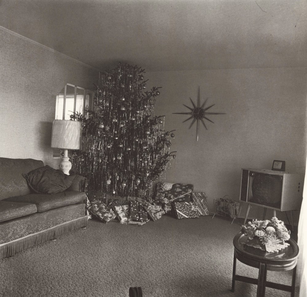 DIANE ARBUS - Xmas Tree in a Living Room in Levittown, Long Island, N.Y - Original photogravure