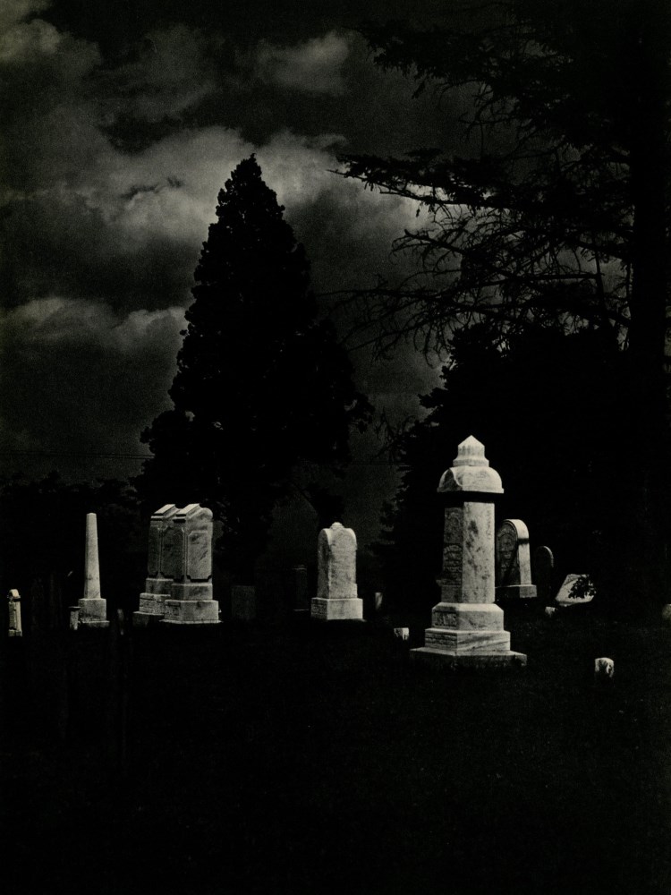 LUKE SWANK - West Middleton, Pennsylvania, Cemetery - Original vintage photogravure