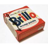 ANDY WARHOL - Brillo Box #2 - Color inks on stiff paperboard