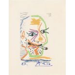 PABLO PICASSO [d'apres] - May 20, 1964 #07 - Original color silkscreen & lithograph