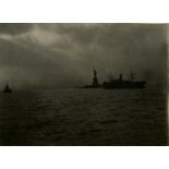 KARL STRUSS - The Statue of Liberty - Vintage platinum print