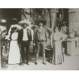 HUGO BREHME - Emiliano y Eufemio Zapata y Esposas - Gelatin silver print