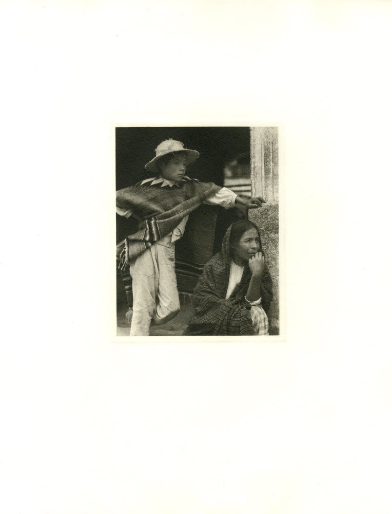 PAUL STRAND - Woman and Boy, Tenancingo - Original photogravure - Bild 2 aus 2