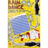 ANDY WARHOL & VARIOUS ARTISTS - Rain Dance - Original color offset lithograph
