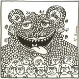 KEITH HARING - Twelve Friends - Lithograph