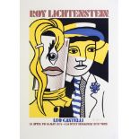 ROY LICHTENSTEIN - Stepping Out [medium version] - Color lithograph