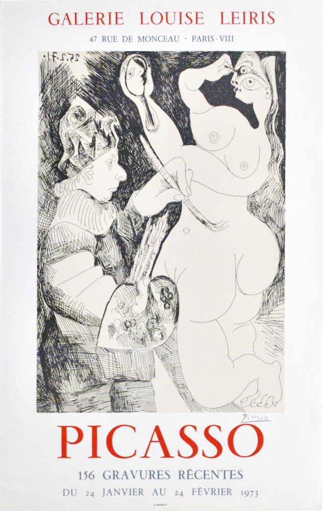 PABLO PICASSO - Picasso: 156 Gravures Recentes - Color offset lithograph