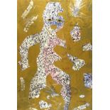 KARIMA MUYAES - Boy in the Forest - Color stencil monoprint