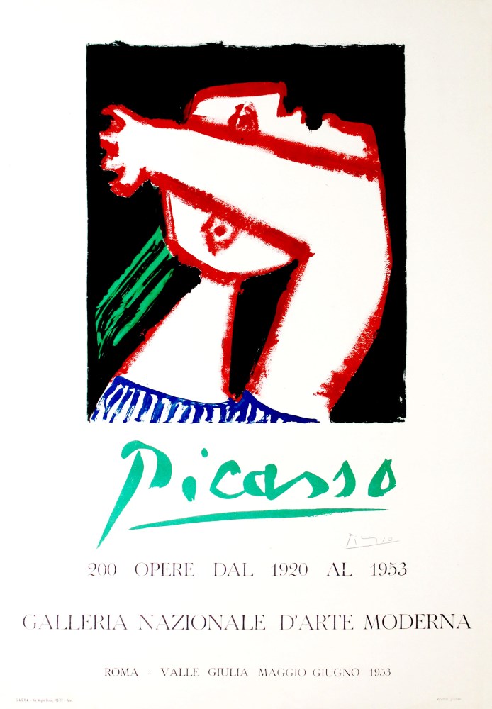 PABLO PICASSO - Picasso: 200 Opere dal 1920 al 1953 - Color offset lithograph