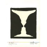 JASPER JOHNS - Cup 2 Picasso - Original color lithograph
