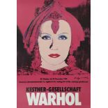 ANDY WARHOL - The Star (Greta Garbo as Mata Hari) - Color offset lithograph