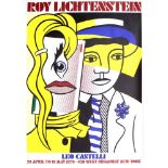 ROY LICHTENSTEIN - Stepping Out [large version] - Color lithograph