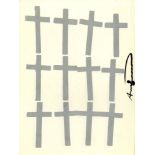 ANDY WARHOL - Crosses #4 - Color lithograph