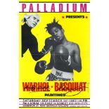 JEAN-MICHEL BASQUIAT & ANDY WARHOL - Palladium Presents: Warhol * Basquiat Paintings - Original c...