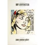 ROY LICHTENSTEIN - Study for 'No Thank You!' - Color offset lithograph