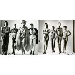 HELMUT NEWTON - Sie Kommen, Dressed/Sie Kommen, Naked - Original photolithographs