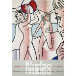 ROY LICHTENSTEIN - Nudes with Beach Ball - Color offset lithograph