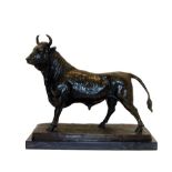 ISIDORE JULES BONHEUR [imputee] - Taureau - Bronze sculpture