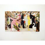 NORMAN ROCKWELL - Saturday People - Original color collotype