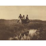 EDWARD S. CURTIS - In the Land of the Sioux - Original photogravure